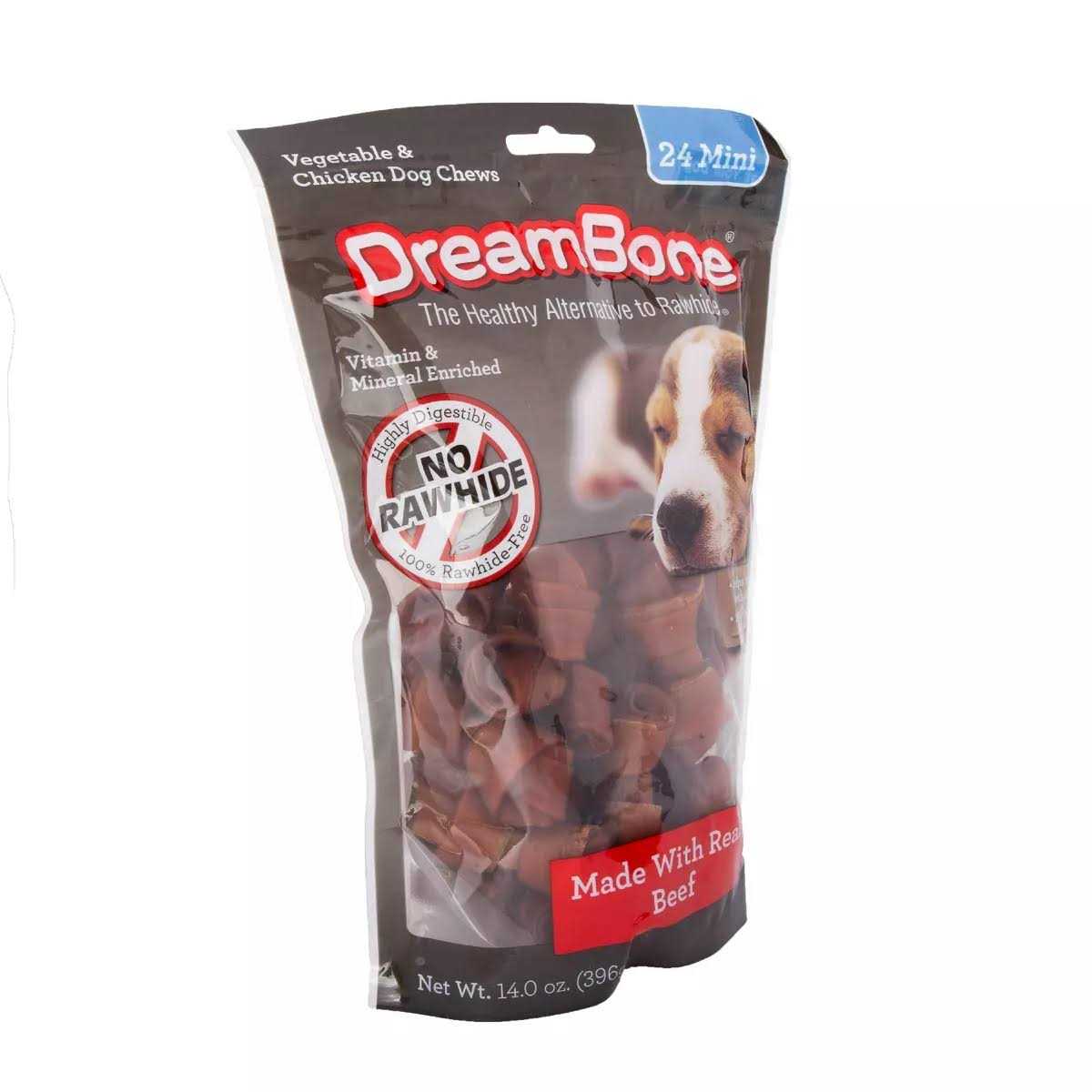 Beef Dog Chew Mini 24 Pieces U37979