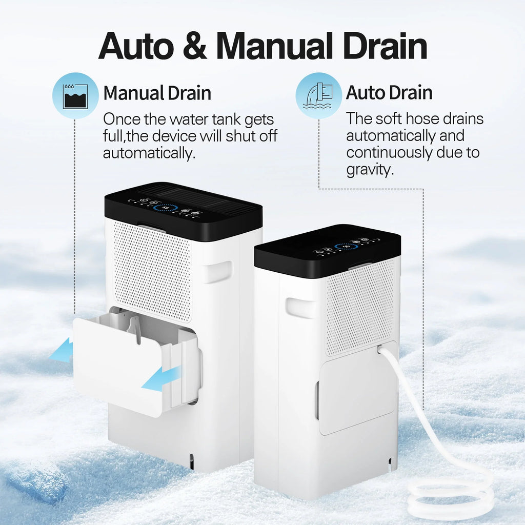 22 Pints Portable Dehumidifier with Drain Hose B479