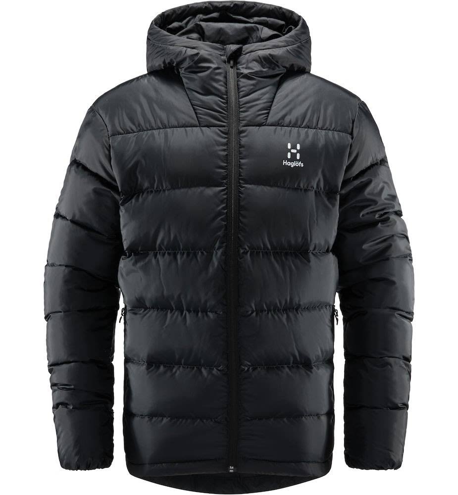 Black Down Hood Jacket Q259129