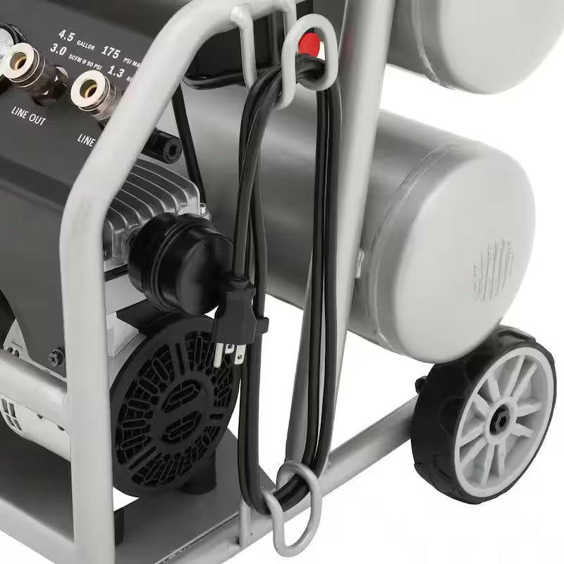4.5 Gal. 175 PSI Portable Electric Quiet Air Compressor I62834