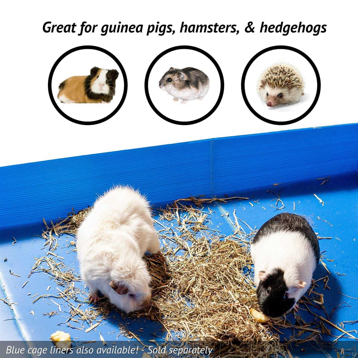 Guinea Pig Corrugated Plastic Cage Liners M201628