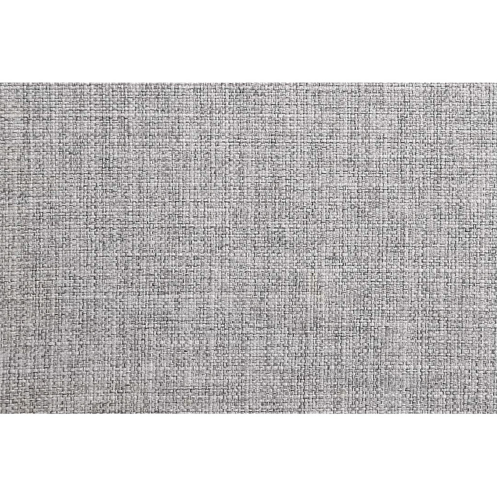 Cream Fabric Loveseat with Rolled Arms U8694