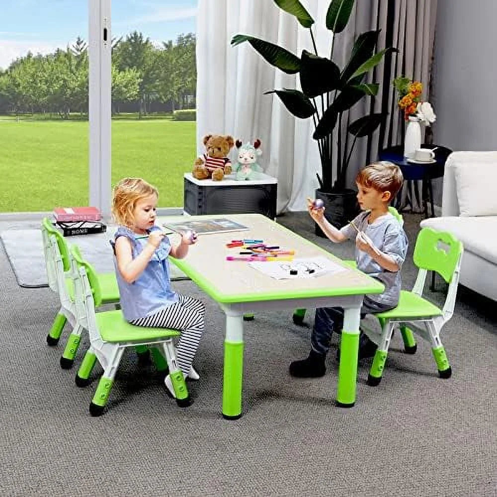 Height Adjustable Toddler Table and Chair Set D44607