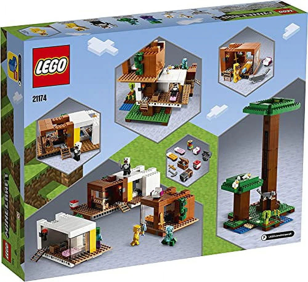 Minecraft Treehouse Building Kit Playset 909 Pieces N8592