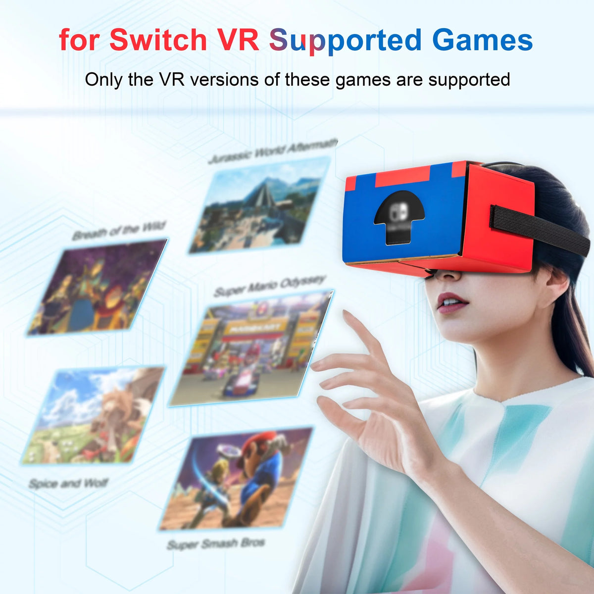 Cardboard VR Headset with 3D Optical Lenses T315262