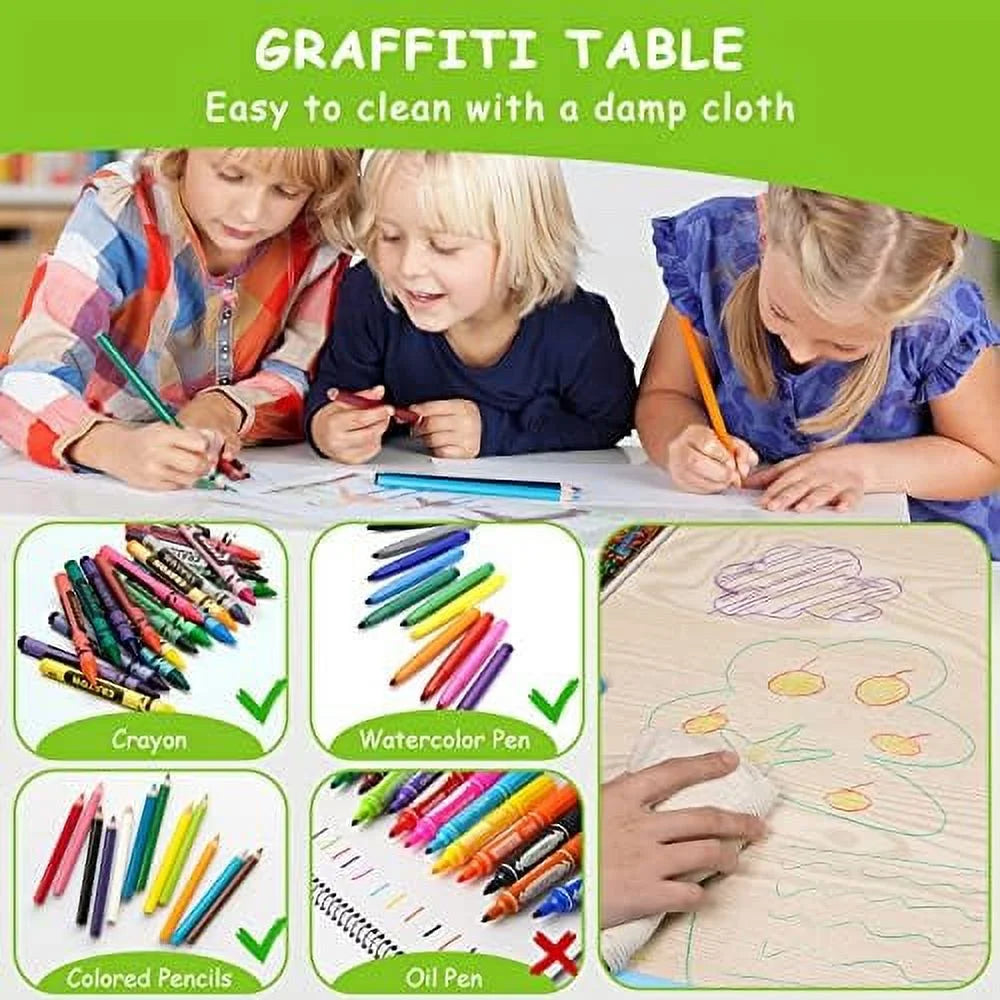 Height Adjustable Toddler Table and Chair Set D44607
