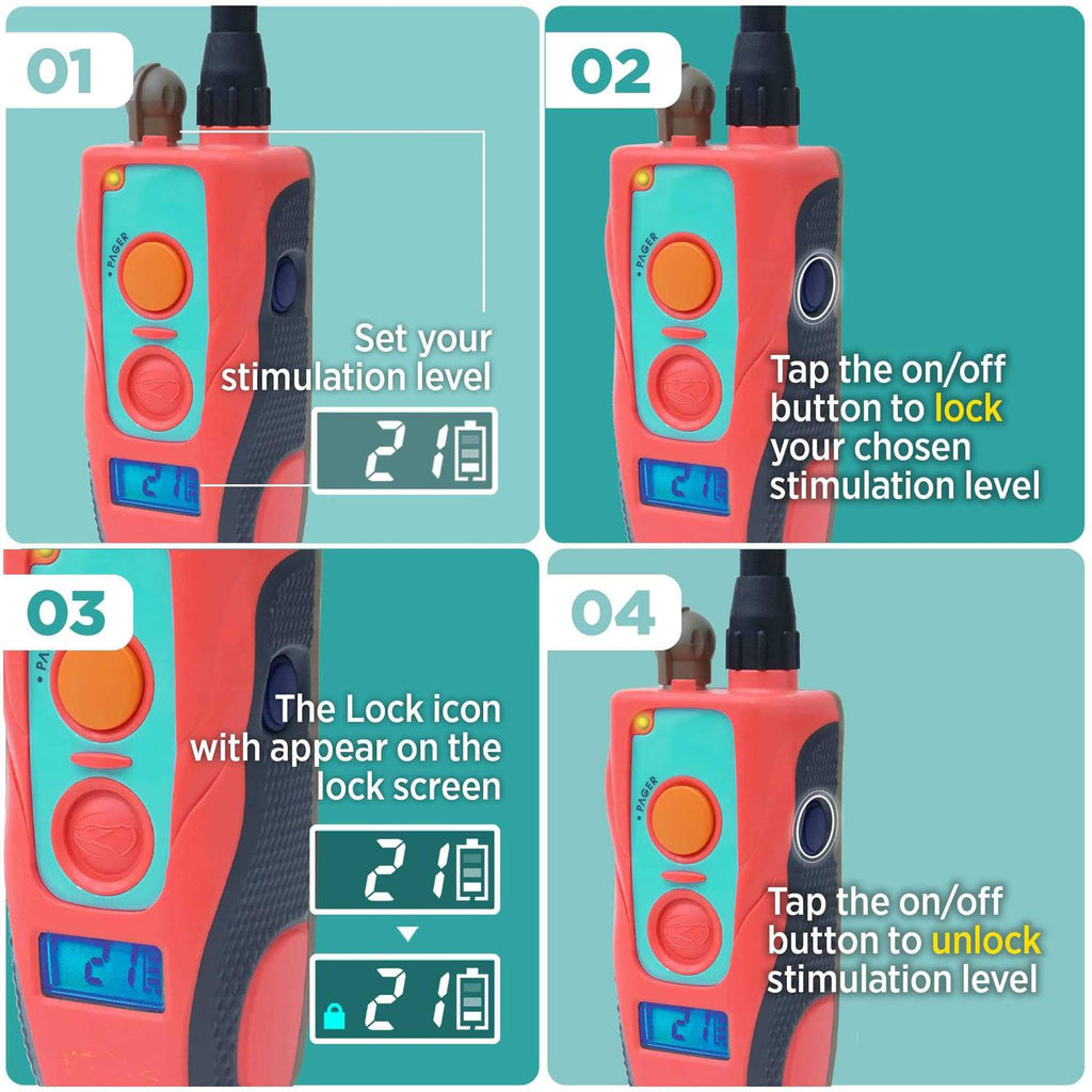 Waterproof Remote Dog Training E-Collar A855276