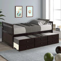 Daybed with Trundle and Storage Drawers M7089