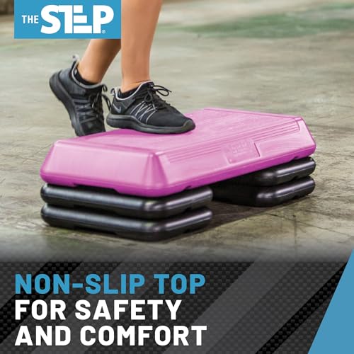 Exercise Step Platform with 2 Risers J532195