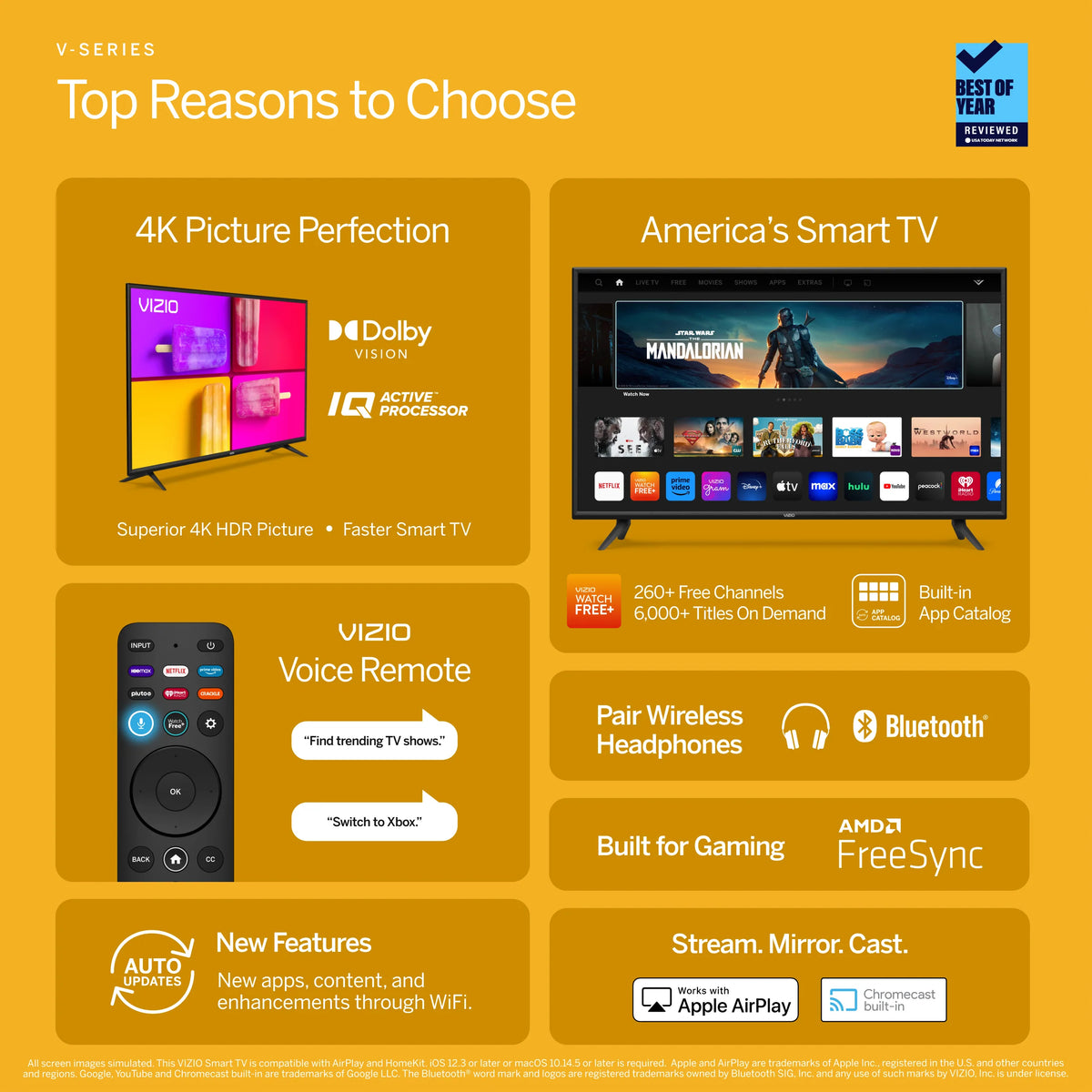 50 Class 4K UHD LED Smart TV U1932