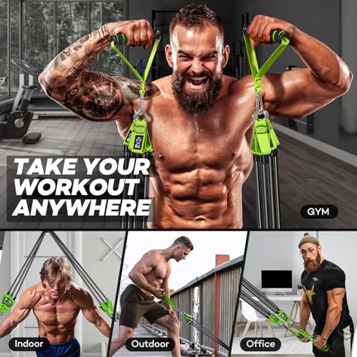 Heavy Duty Resistance Bands with Handles D1966