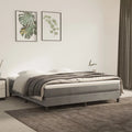 Gray Queen Pocket Spring Bed C377