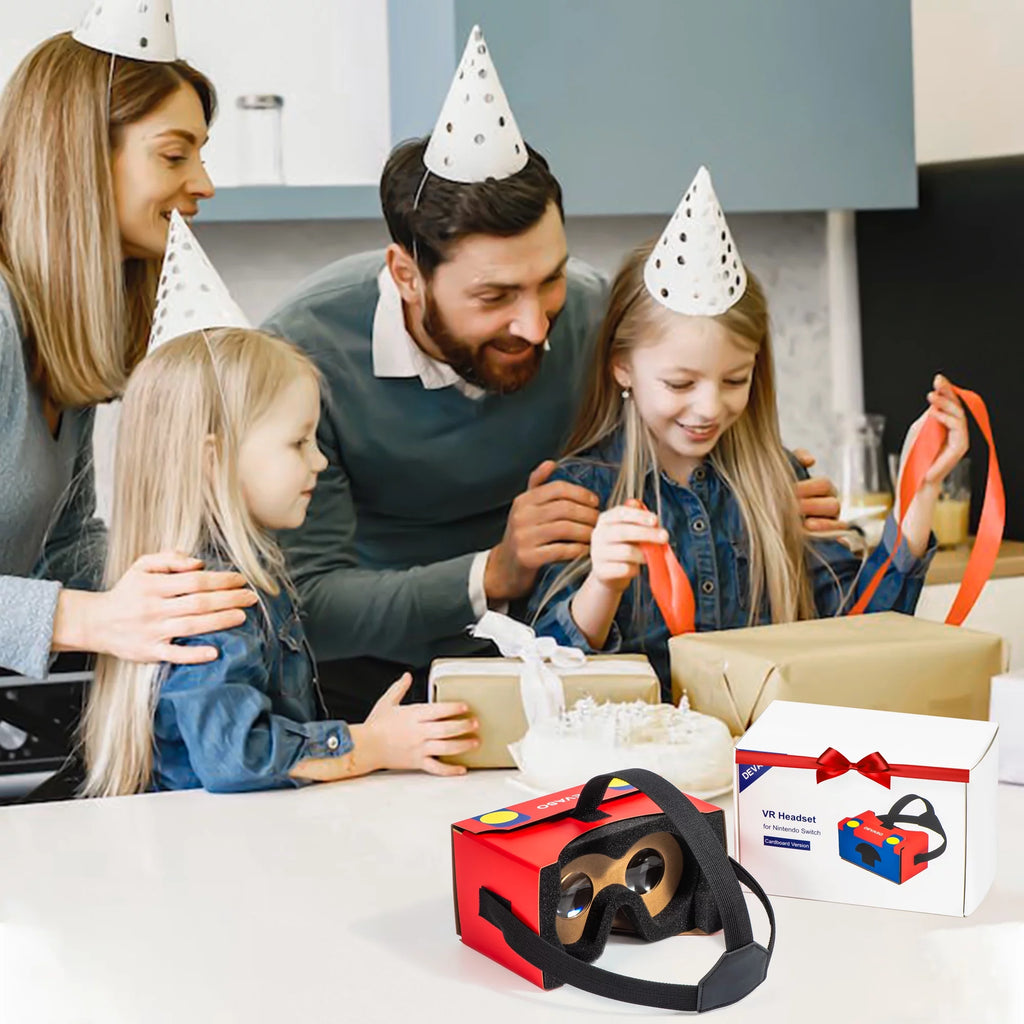 Cardboard VR Headset with 3D Optical Lenses T315262
