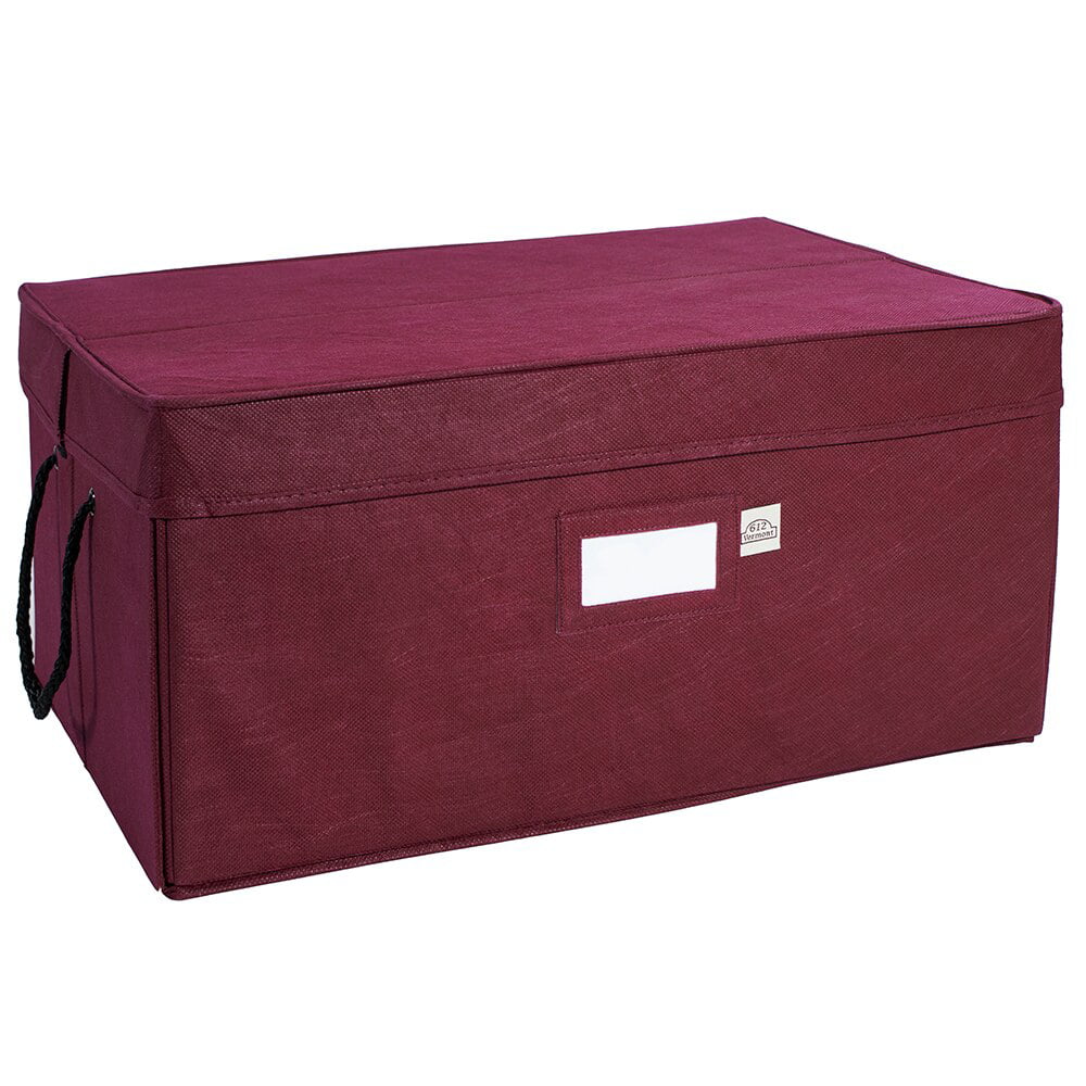 Christmas Ornament Storage Box with Pull-Out Drawers N22358