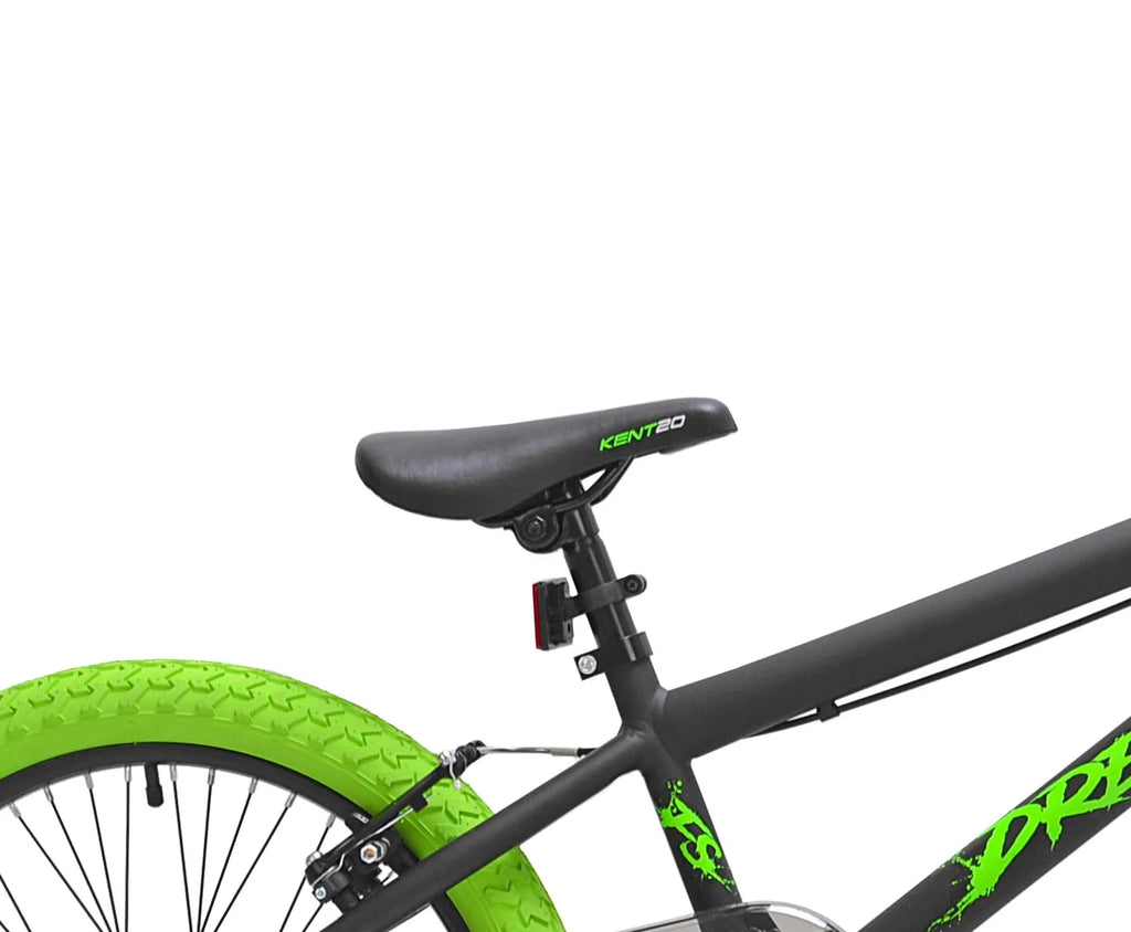 20 in. Green and Black BMX Bike T393409