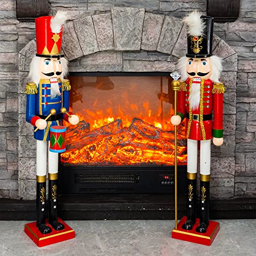 32 inch Wooden Nutcracker Decoration I529854