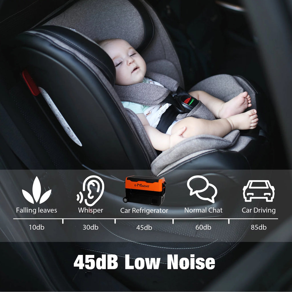 12V Portable Dual Zone Car Refrigerator 31.7 Quart Y693