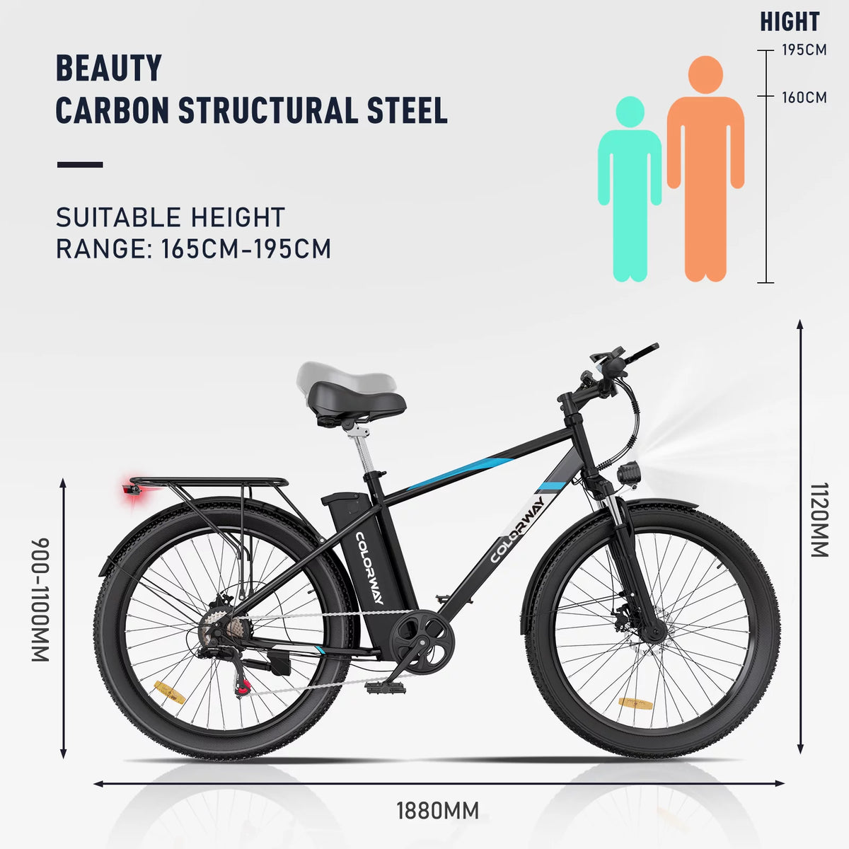 500W 26X3.0 Electric Bike G476308