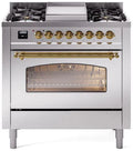 36 Dual Fuel Natural Gas Range Stainless Steel A27835