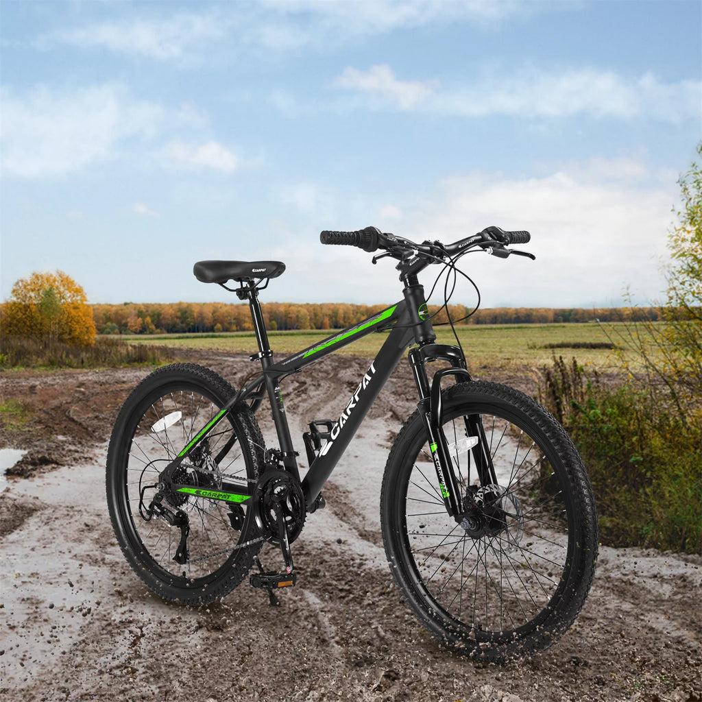 Orange 21 Speed High-carbon Steel Mountain Bike D800