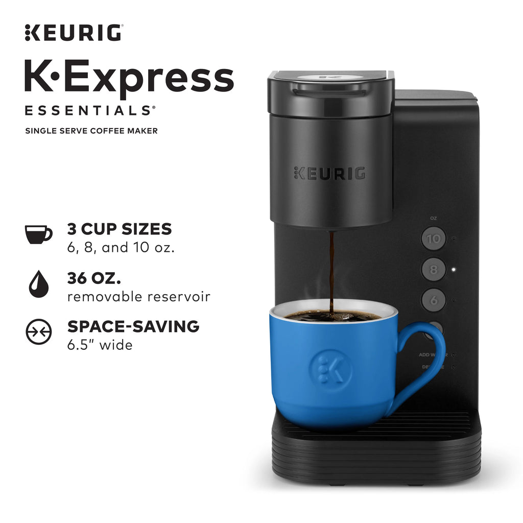Black Single Serve K-Cup Pod Coffee Maker D77626