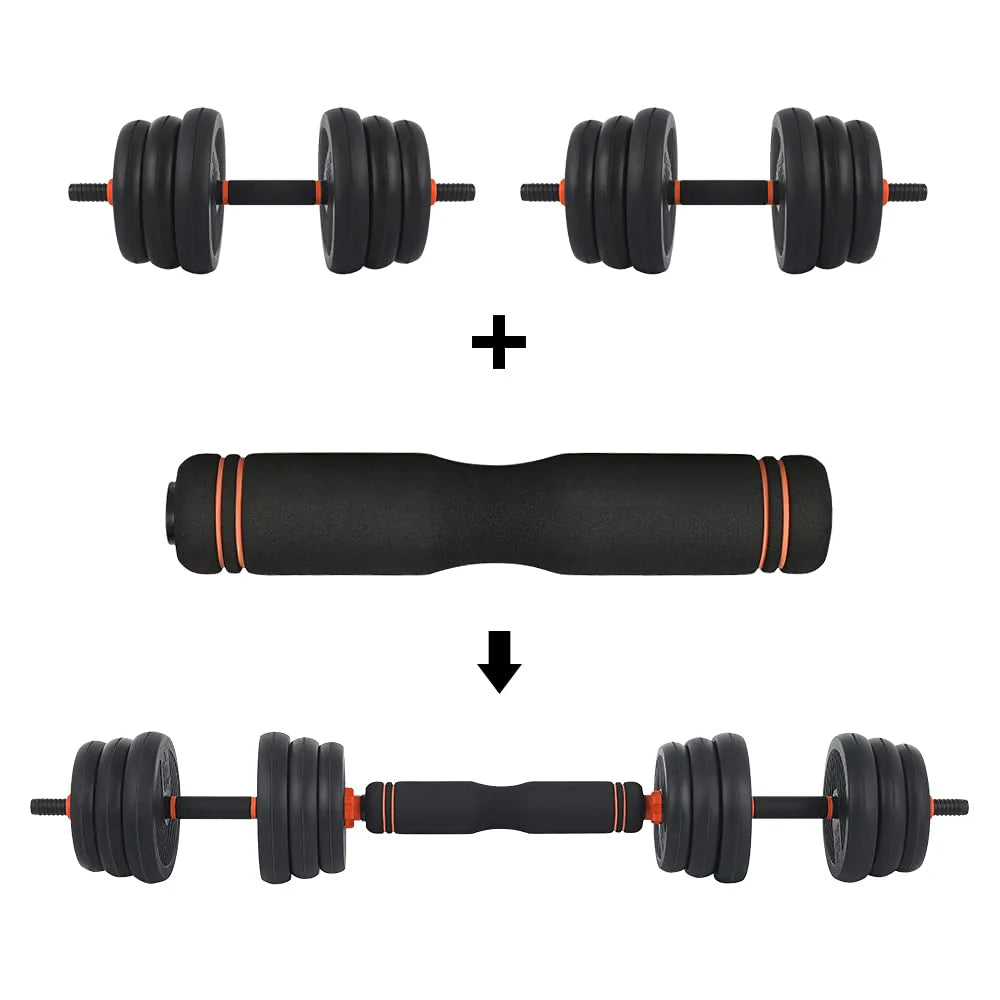 Adjustable Dumbbell Barbell Kettlebell Set N9669