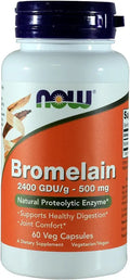 Bromelain 500mg 60 Capsules Pack of 2 R4212