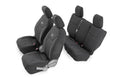 Black Neoprene Seat Cover Set M49969