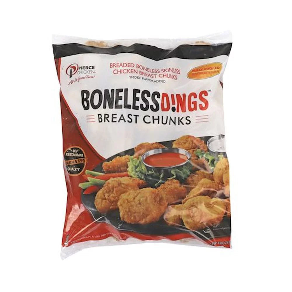 Marinated Breaded Boneless Chicken Breast Chunks K9794