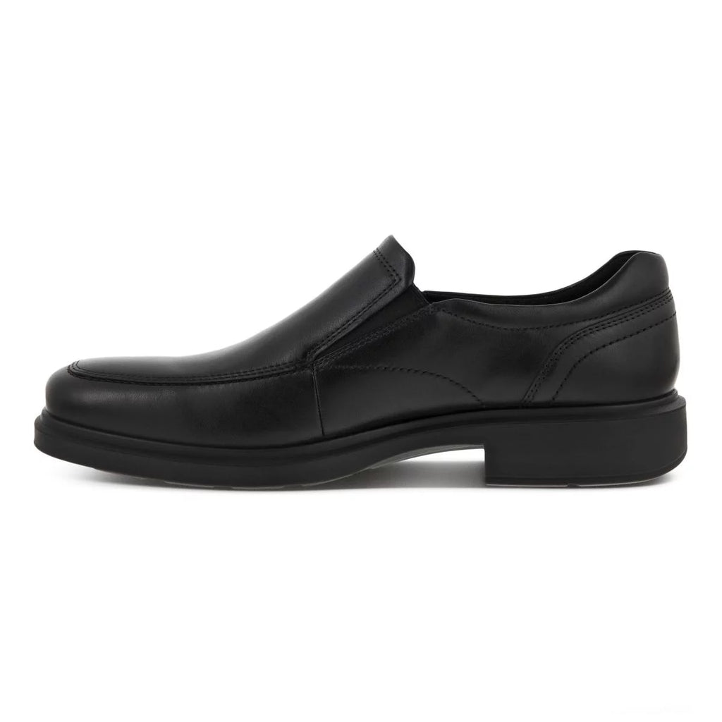 Black Leather Slip-on I266