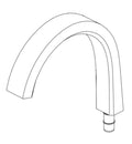 Black Stainless Kitchen Spout Assembly V388