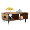 Solid Wood Coffee Table Rustic Oak J311627