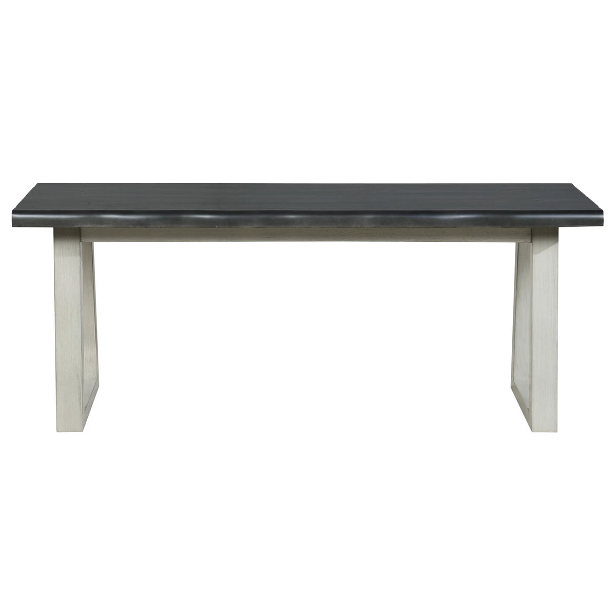 Charcoal Light Gray Bench G124