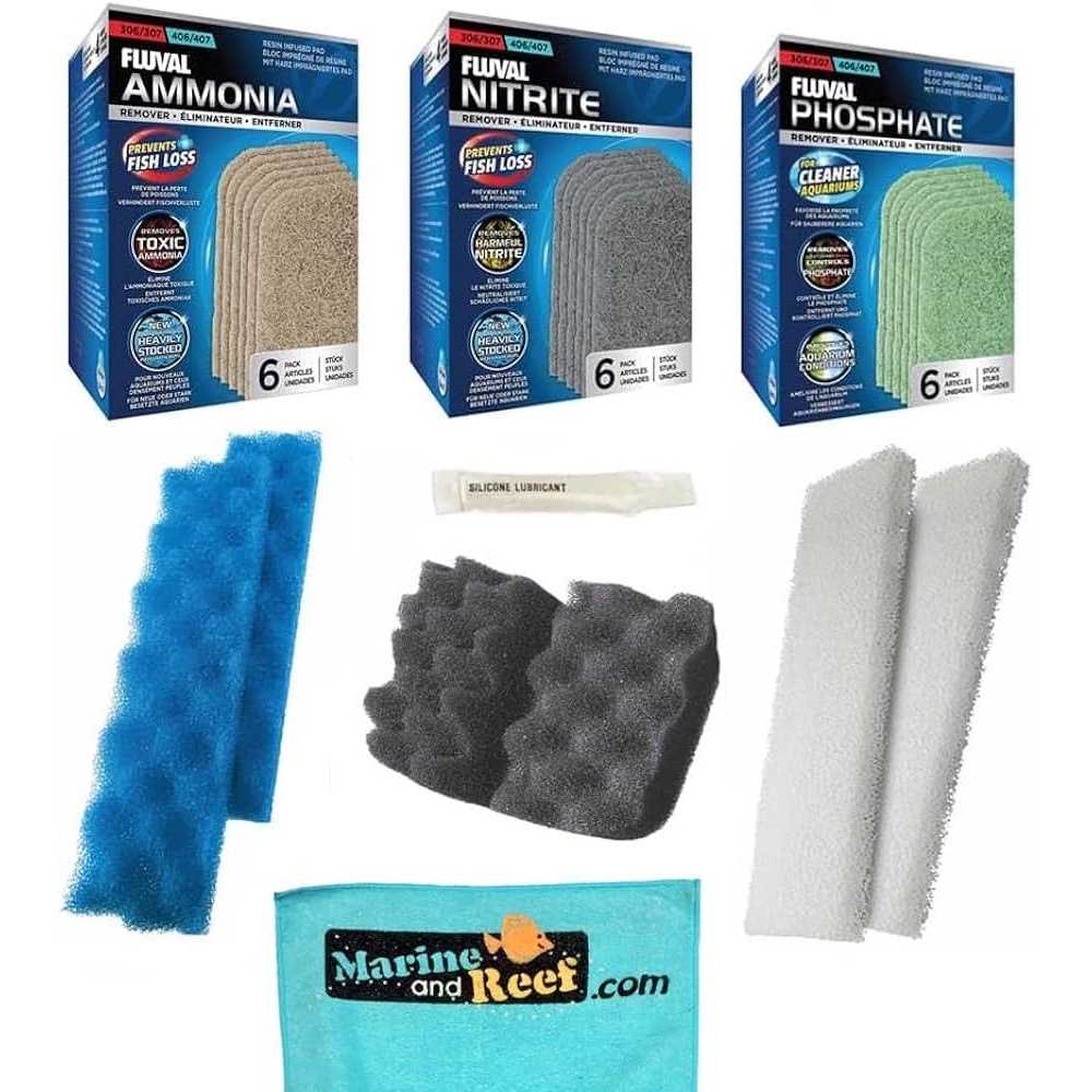 Fluval 6 Replacement Media Aquarium Filters F8496