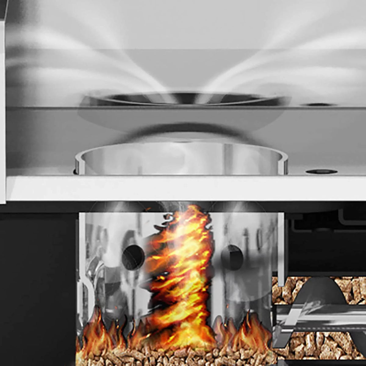 Black Pellet Grill O335133