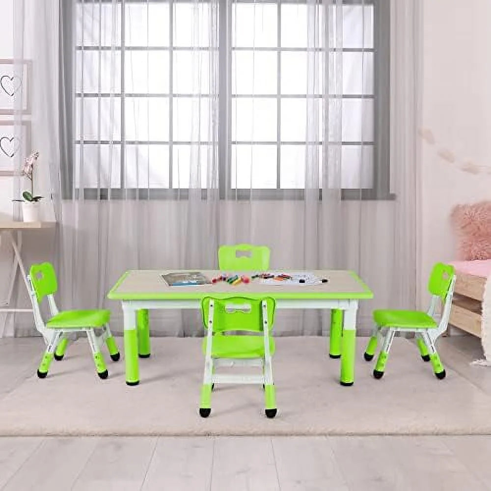 Height Adjustable Toddler Table and Chair Set D44607