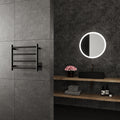 Wall Mounted Electric Towel Warmer in Black Z385