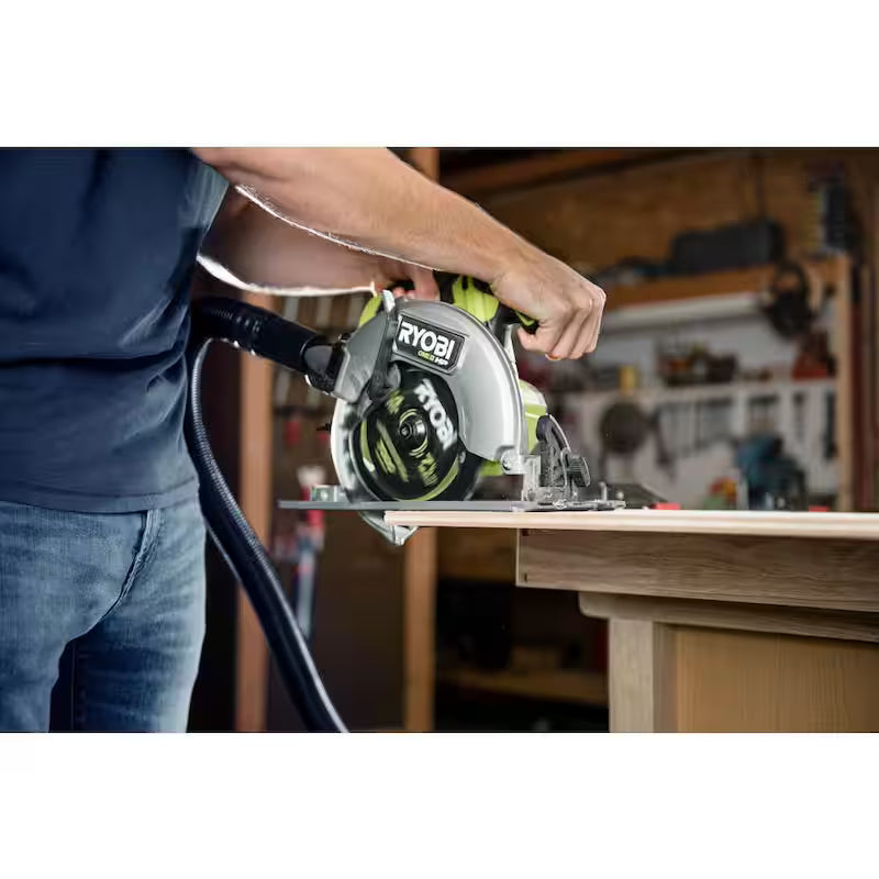 18V Brushless Cordless 7-1/4 in. Circular Saw with 4.0 Ah Lithium-Ion Battery V145275