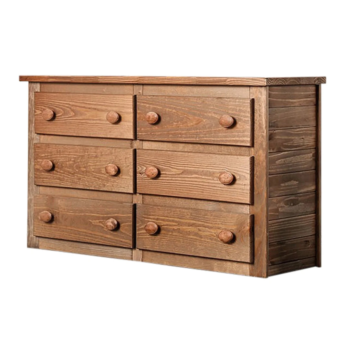 6 Drawer Wood Dresser R92539