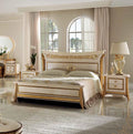 Ivory Carved Gold King Bedroom Set F765
