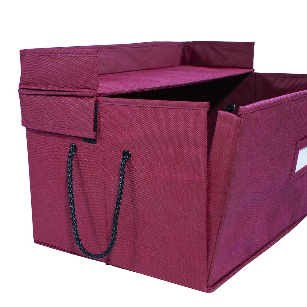 Christmas Ornament Storage Box with Pull-Out Drawers N22358