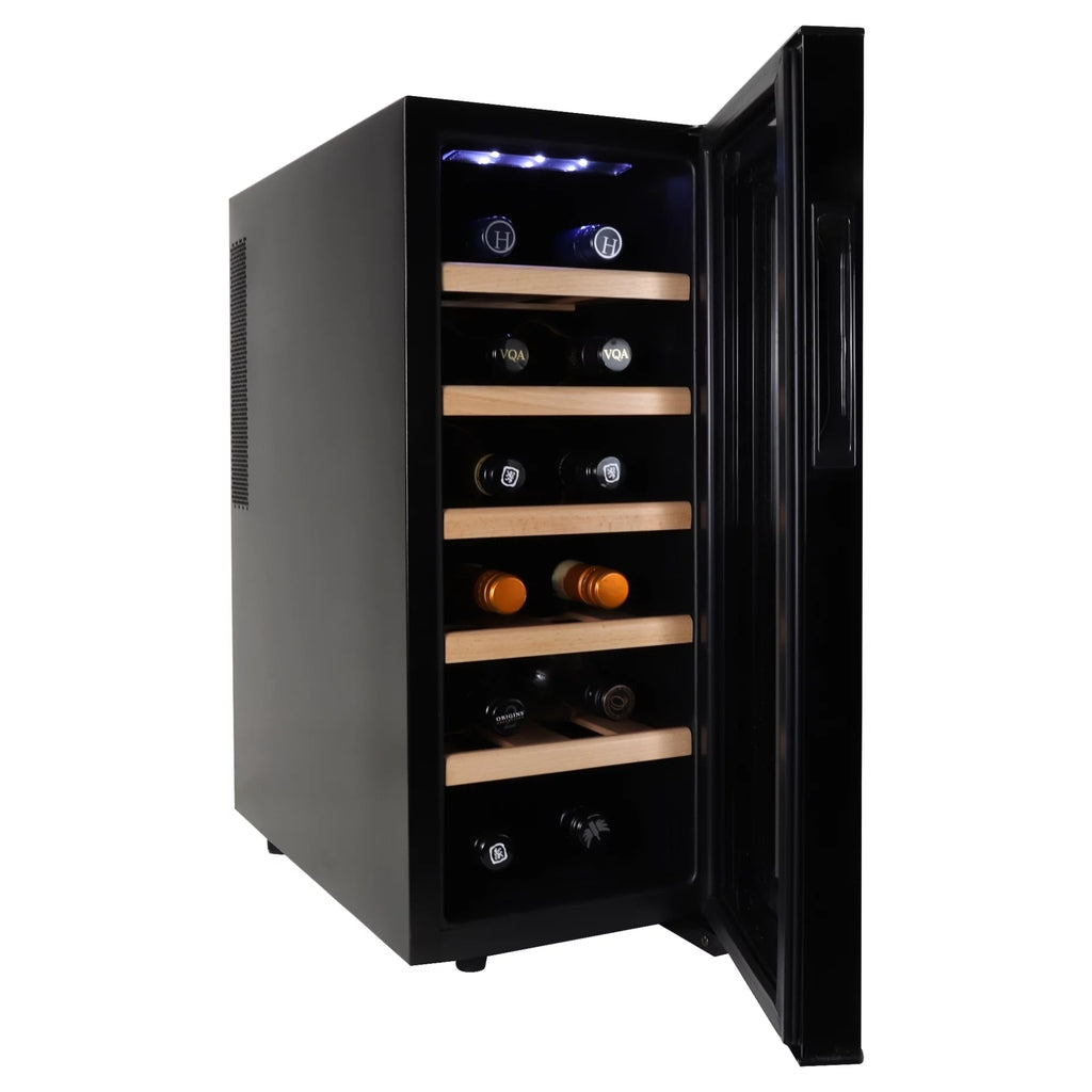 12 Bottle Wine Cooler Thermoelectric Refrigerator P9937