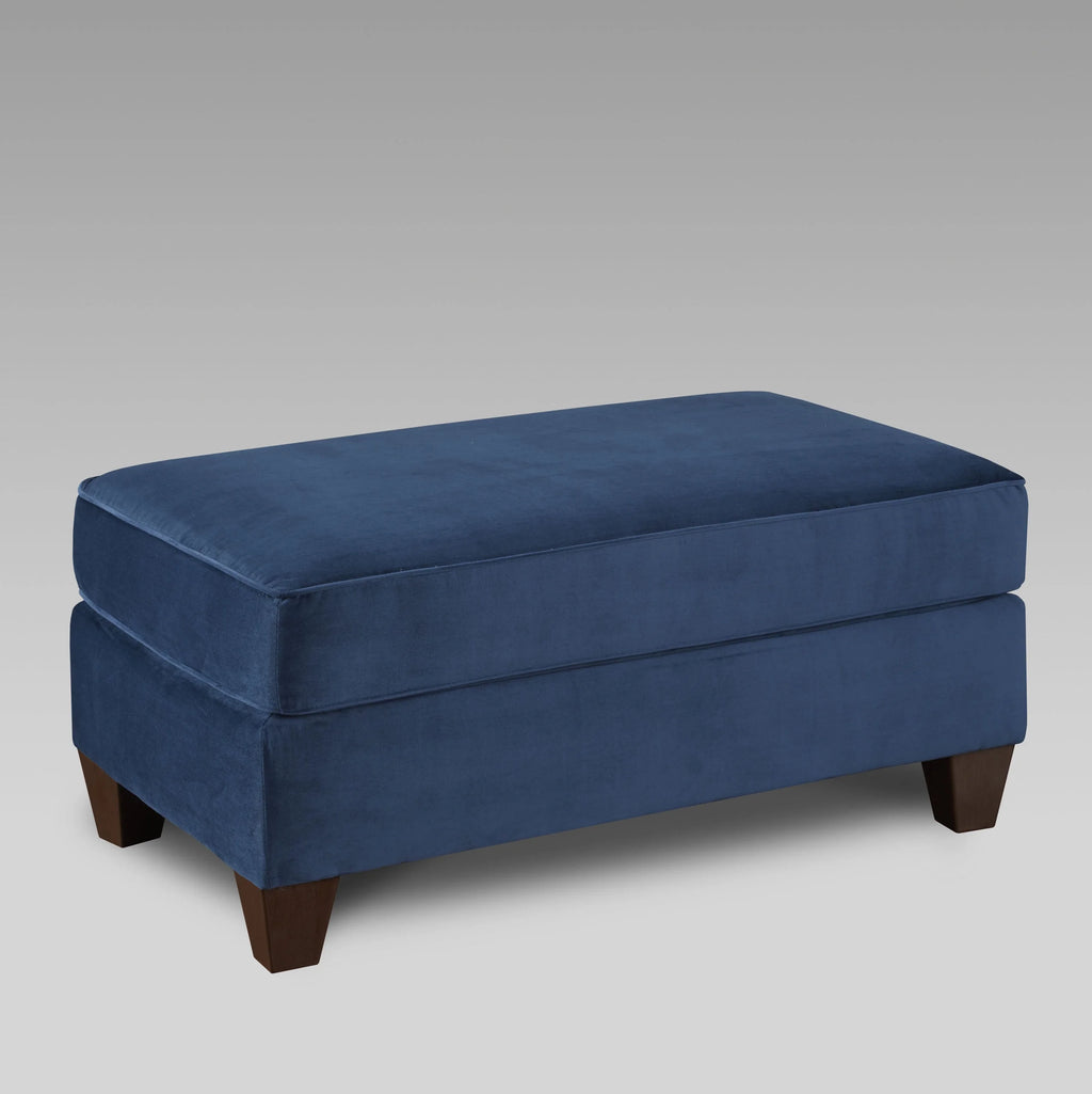 Navy Blue 4-Piece Fabric Sofa Set N277022