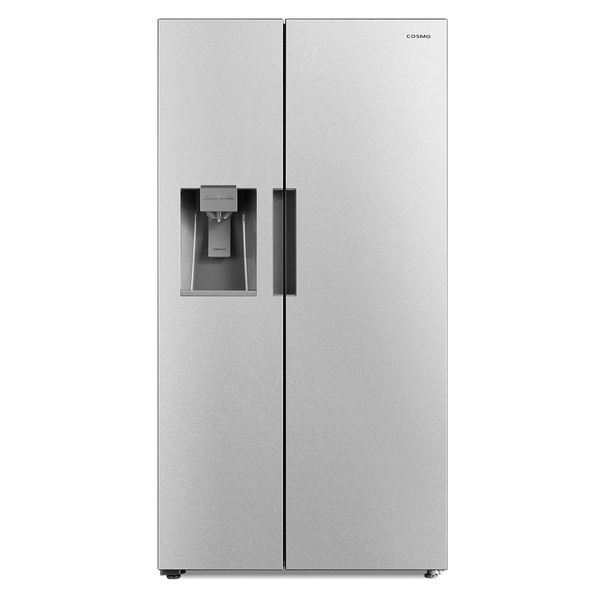 Side-by-Side Refrigerator with Water and Ice Dispenser in Stainless Steel S736198