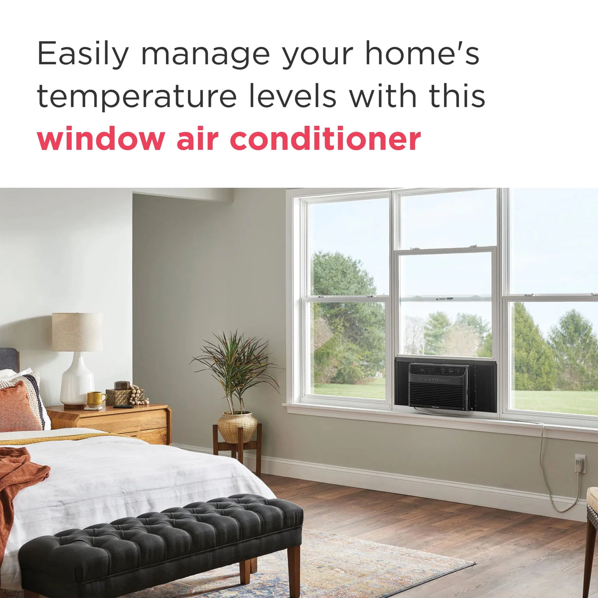 8,000 BTU Window Air Conditioner with Remote T337
