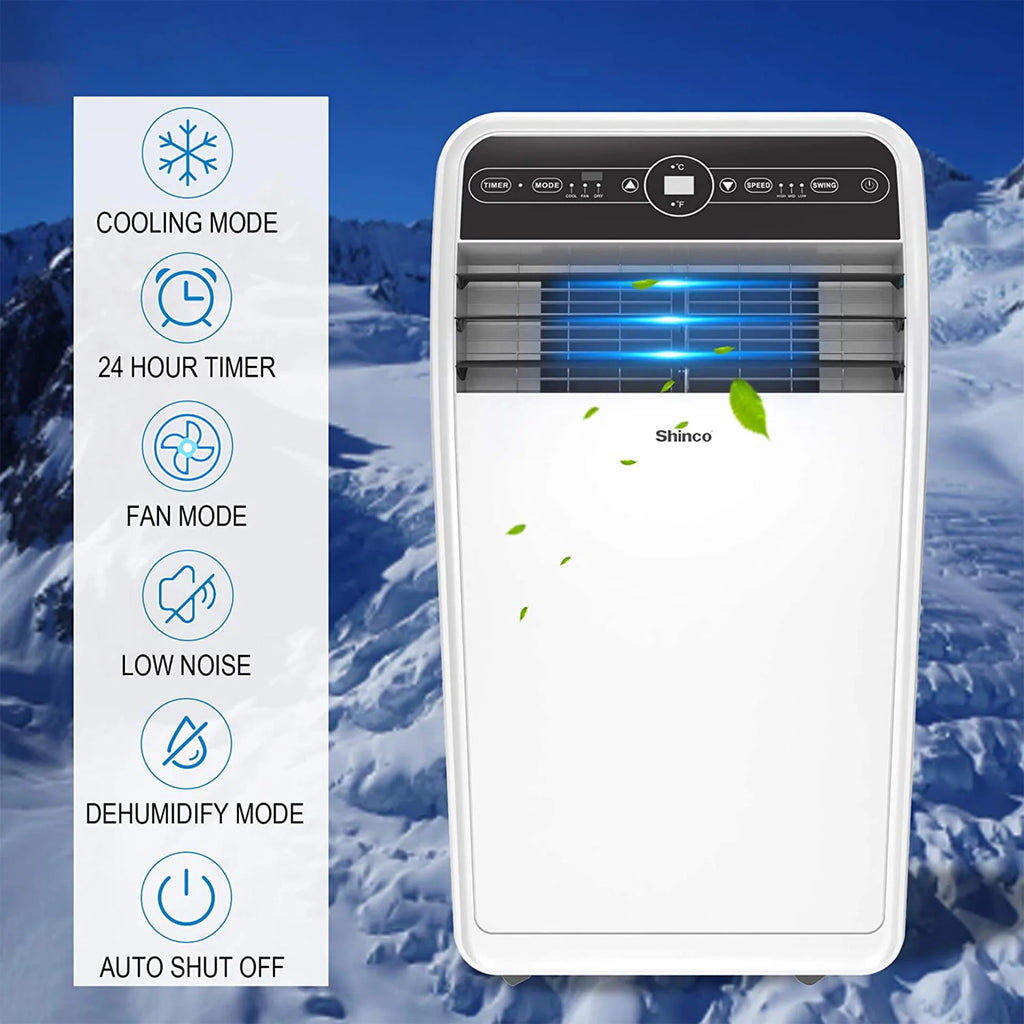 10,000 BTU Portable AC Unit, Dehumidifier, & Fan Z496434