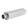 2.5in Outlet 2.5in Inlet 5in x 15in Round Muffler P621