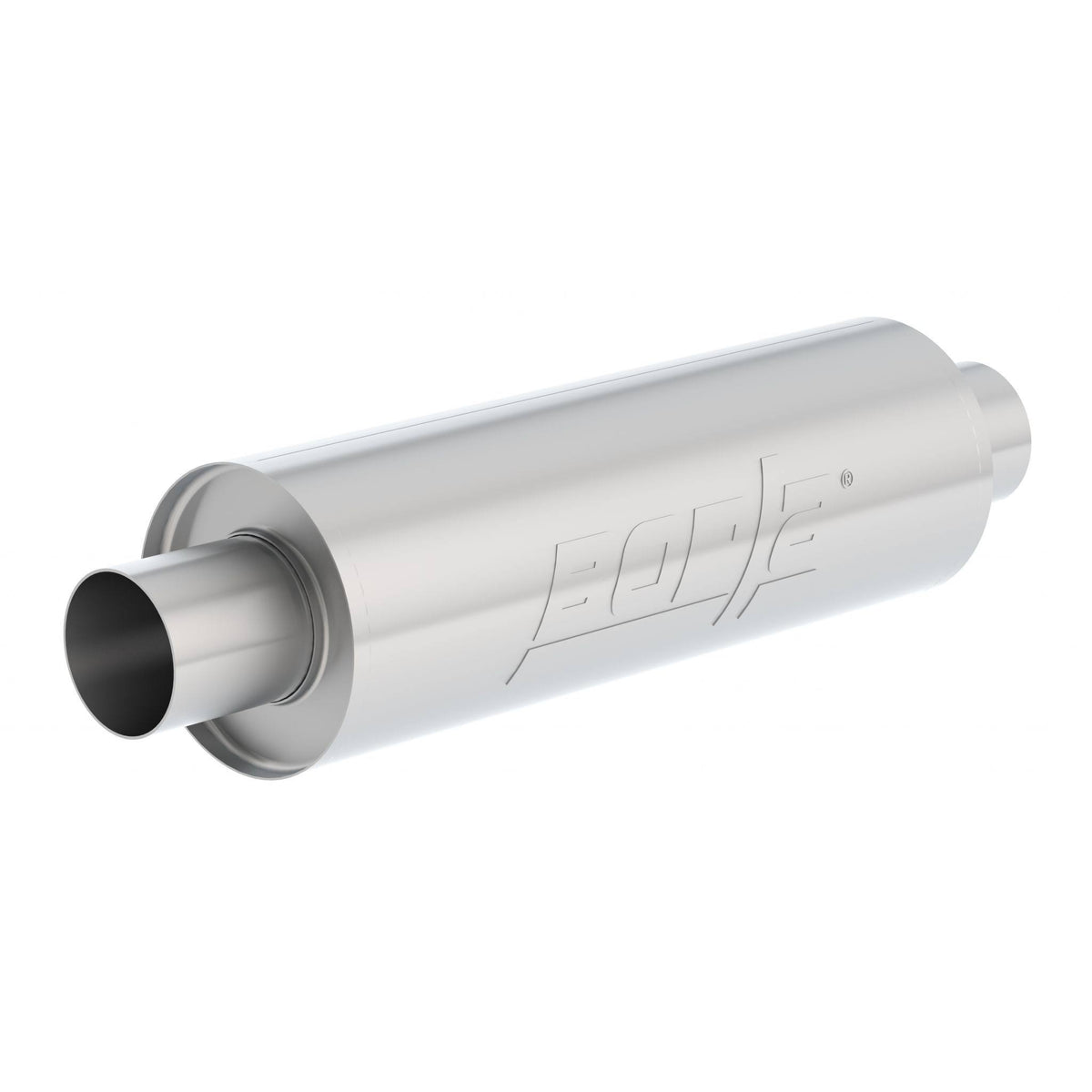2.5in Outlet 2.5in Inlet 5in x 15in Round Muffler P621