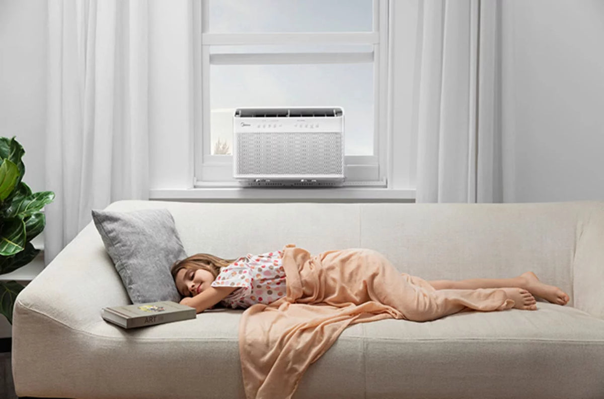 8,000 BTU Smart Inverter U-Shaped Window Air Conditioner Q7493