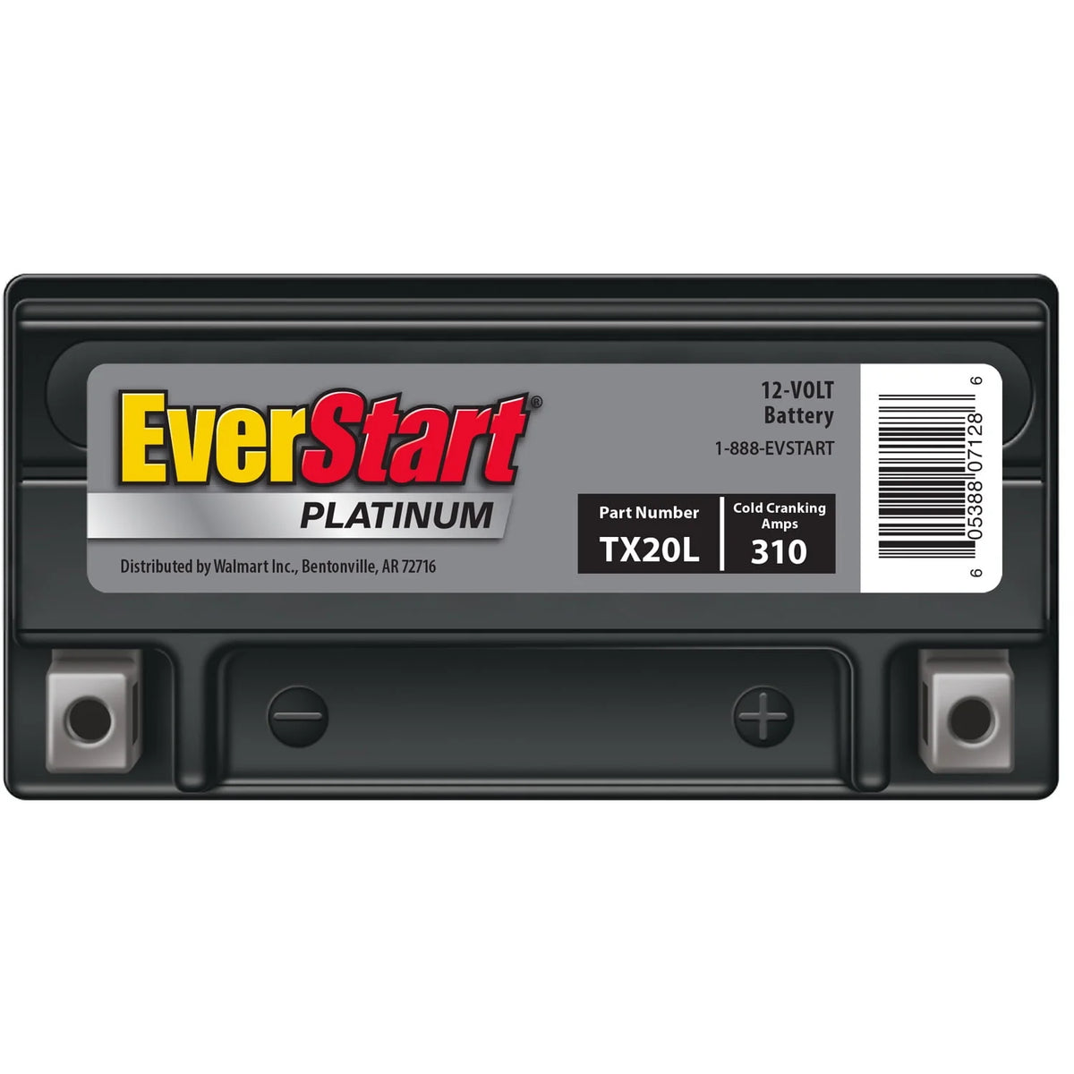 AGM Power Sport Battery Group Size TX20L 12 Volt 310 CCA X33786